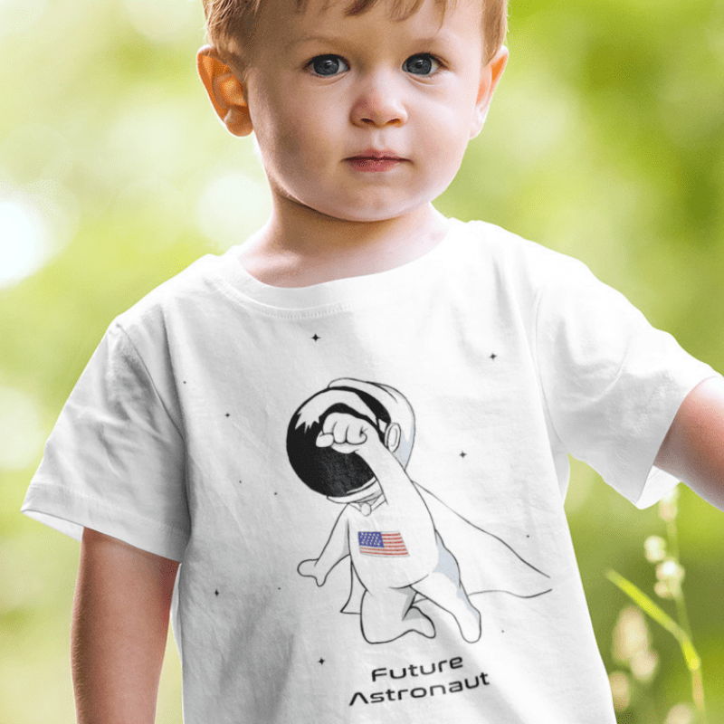 Future Astronaut Toddler T-Shirt Organic Cotton