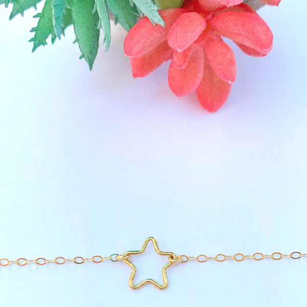 The Gold Petite Lucky Star Necklace | necklace | www.newwavesupplyco.com