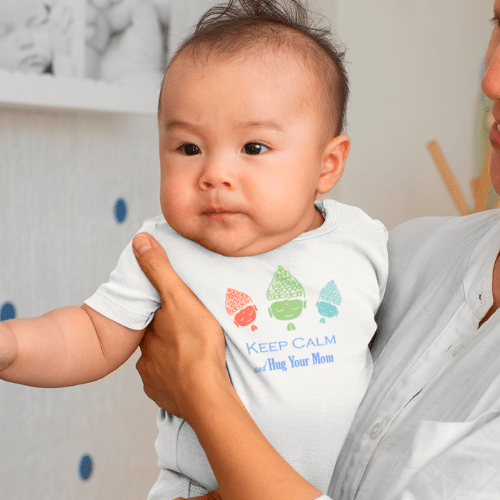 Organic Baby Buddha Onesie | onesie | www.newwavesupplyco.com