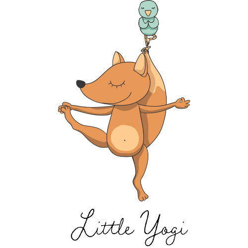 Toddler "Little Yogi" Woodlands Fox T-Shirt | toddler | www.newwavesupplyco.com